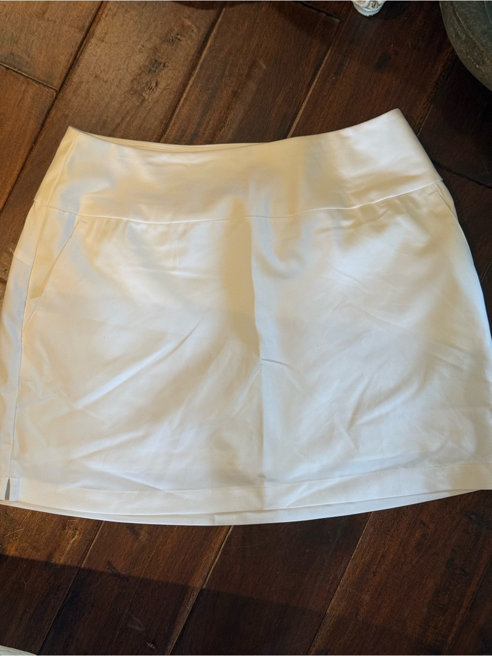 adidas White Women's Athletic Shorts Skort